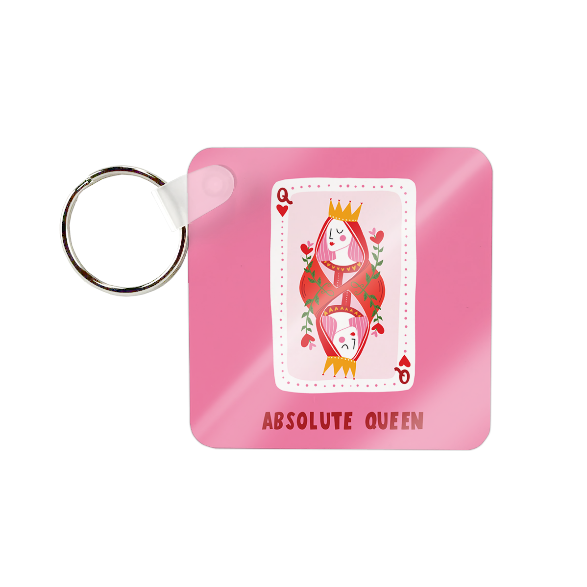 Absolute Queen Keyring