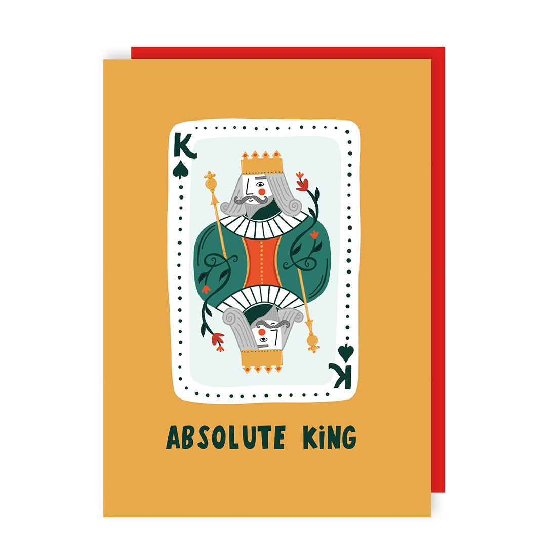 Absolute King Father's Day Card