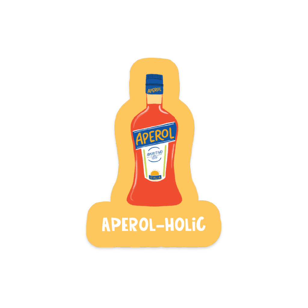 Aperol-holic Vinyl Sticker