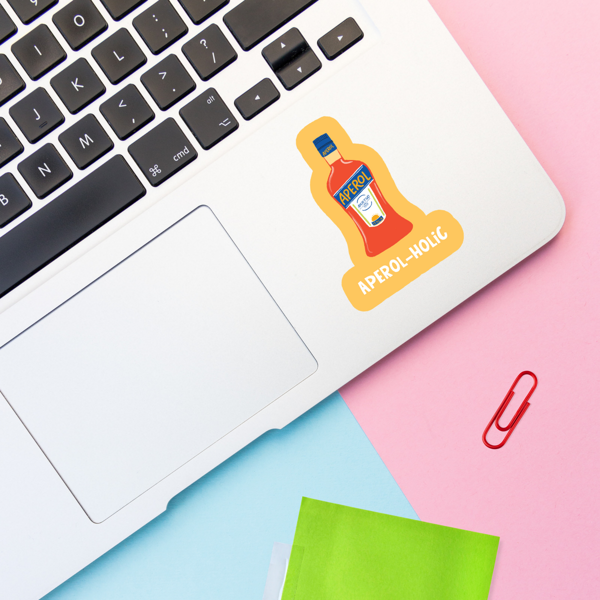 Aperol-holic Vinyl Sticker