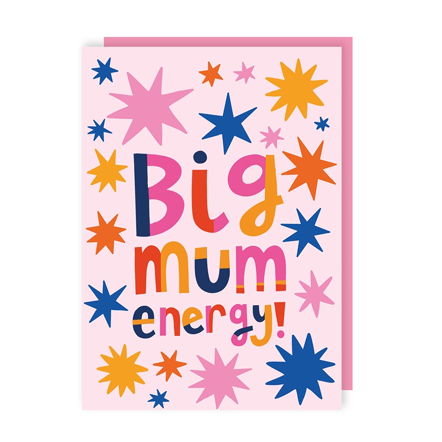 Big Mum Energy Mother's Day Card