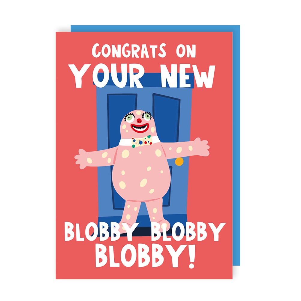 Blobby New Home Card