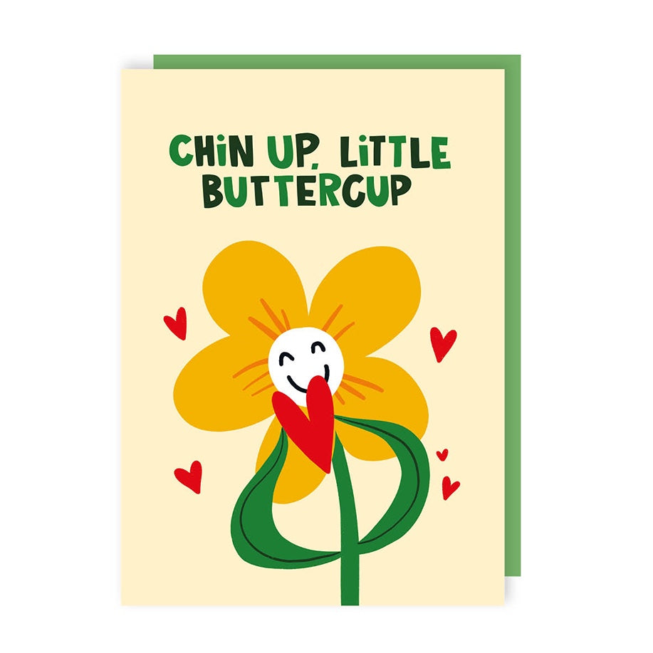Chin Up Buttercup Thinking of You Card