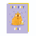 Capybara Birthday Card