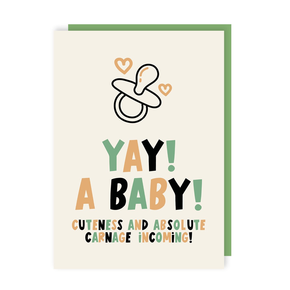 Carnage New Baby Card