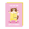 Cat's Pyjamas Appreciation Card