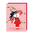 Christmas Babe I Love Santa Christmas Card