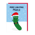 Merry Christmas Pickle Christmas Card