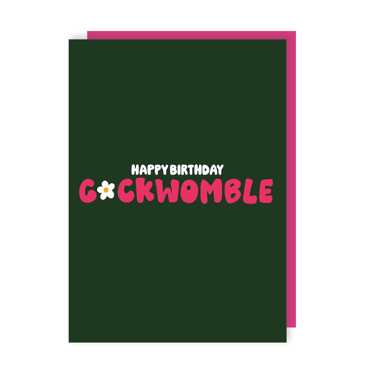 C*ckwomble Birthday Card