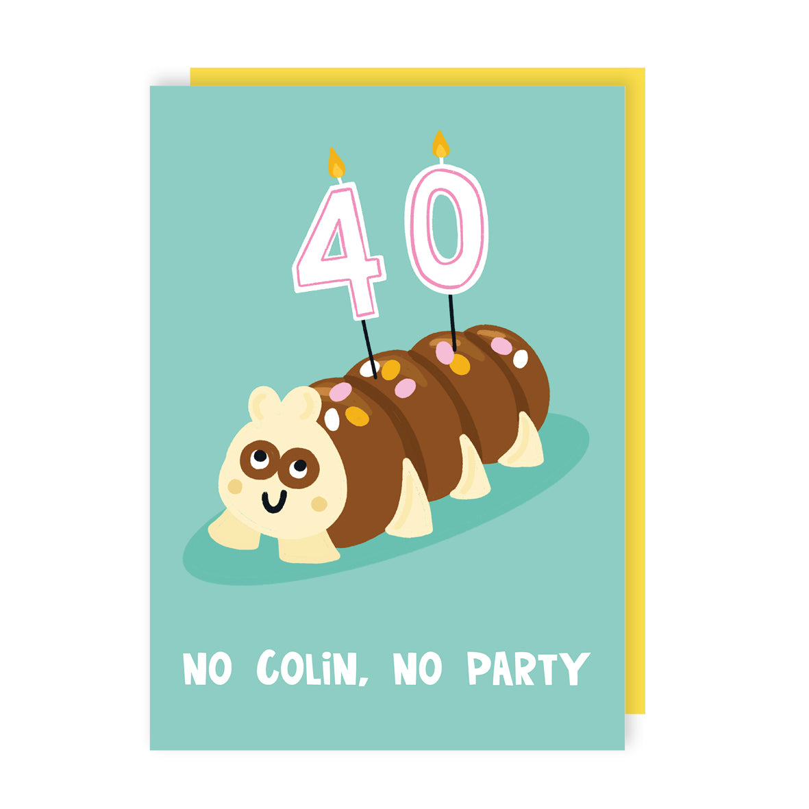 Colin 40th Birthday Card