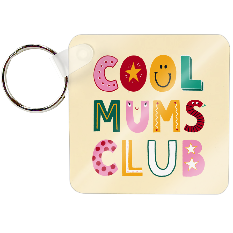 Cool Mums Club Keyring