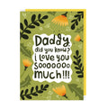 Dad I Love You So Much Father's Day Card