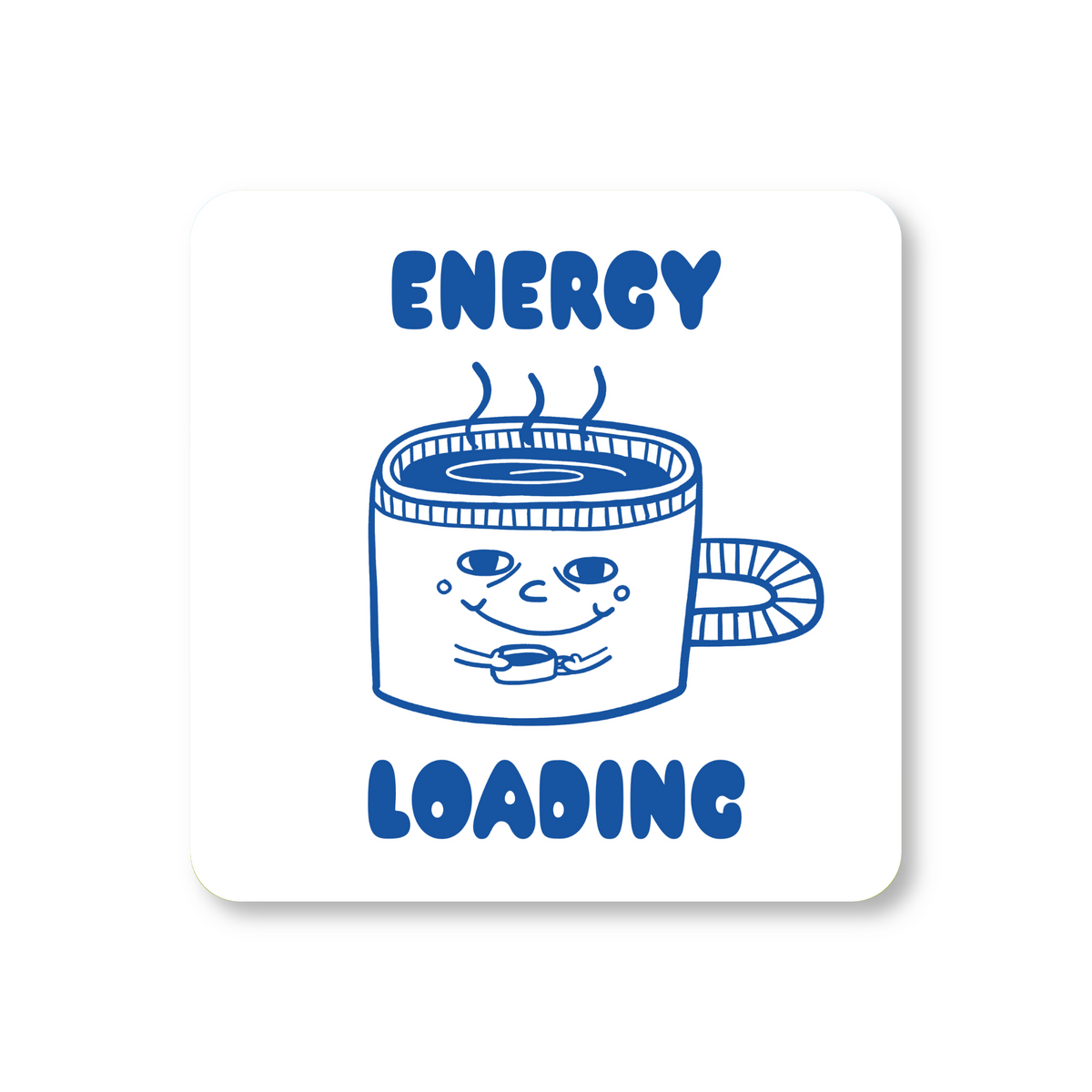 Energy Loading Coffee Coaster