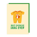 Expensive Shag New Baby Card