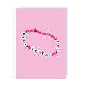 Friendship Bracelet Best Friend Appreciation Card