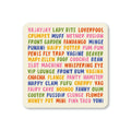 Girl's Bits Coaster