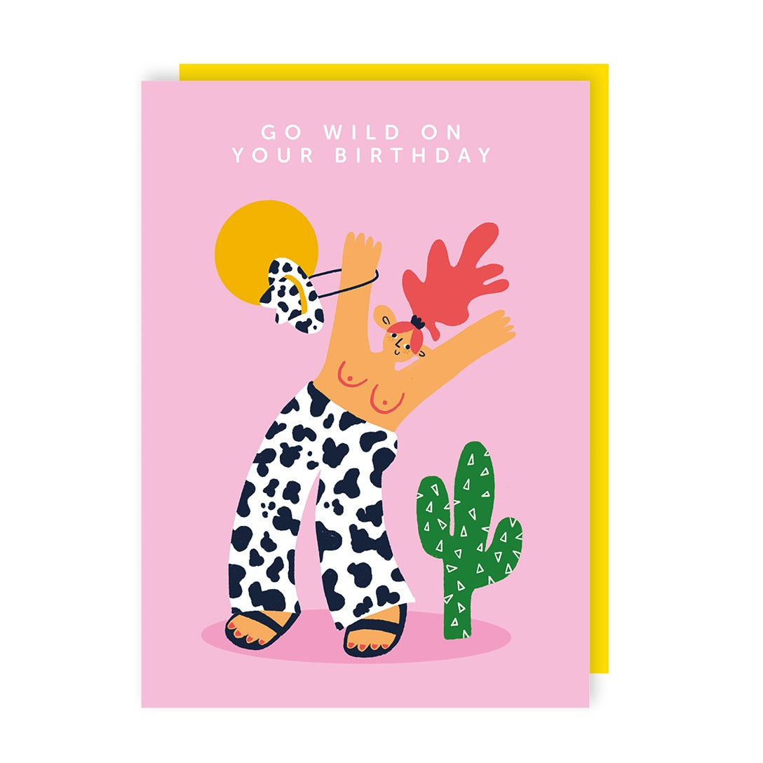 Go Wild Birthday Card