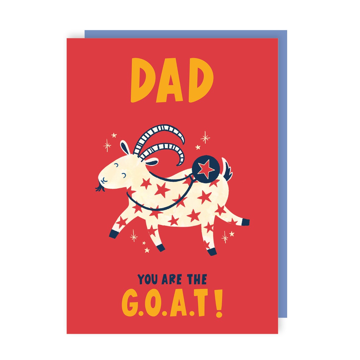 Dad You're The G.O.A.T Appreciation Card