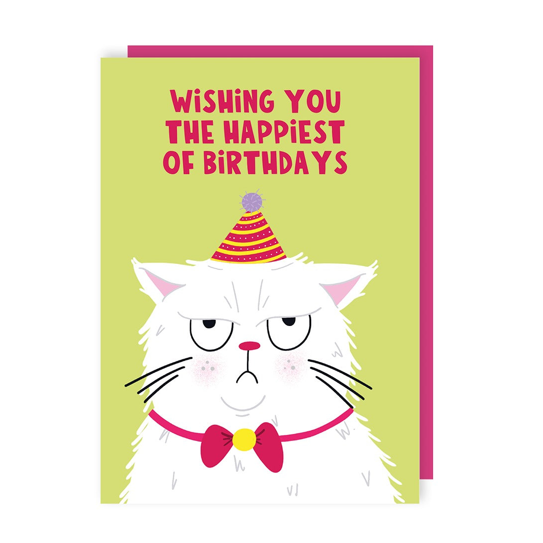 Grumpy Cat Birthday Card