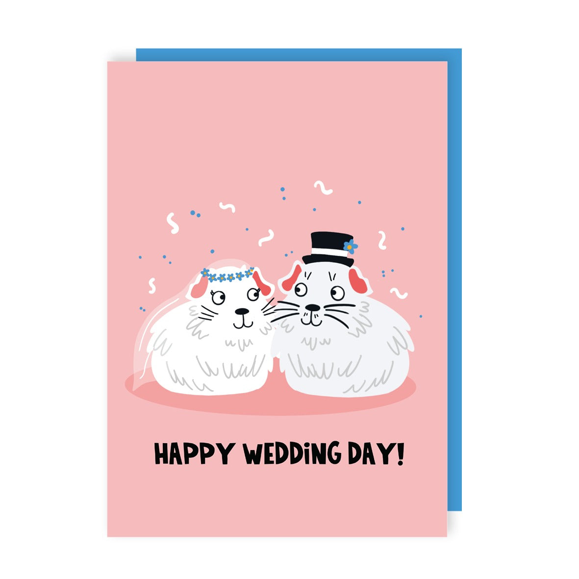 Guinea Pig Wedding Card