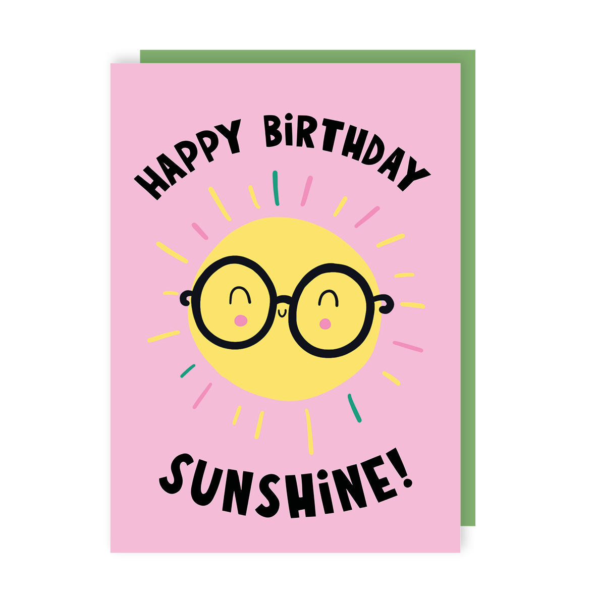 Happy Birthday Sunshine Card