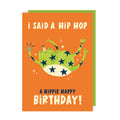 Hip Hop Frog Birthday Card