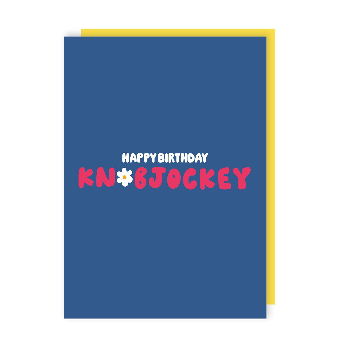Kn*bjockey Birthday Card