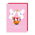 Love Birds Wedding Card