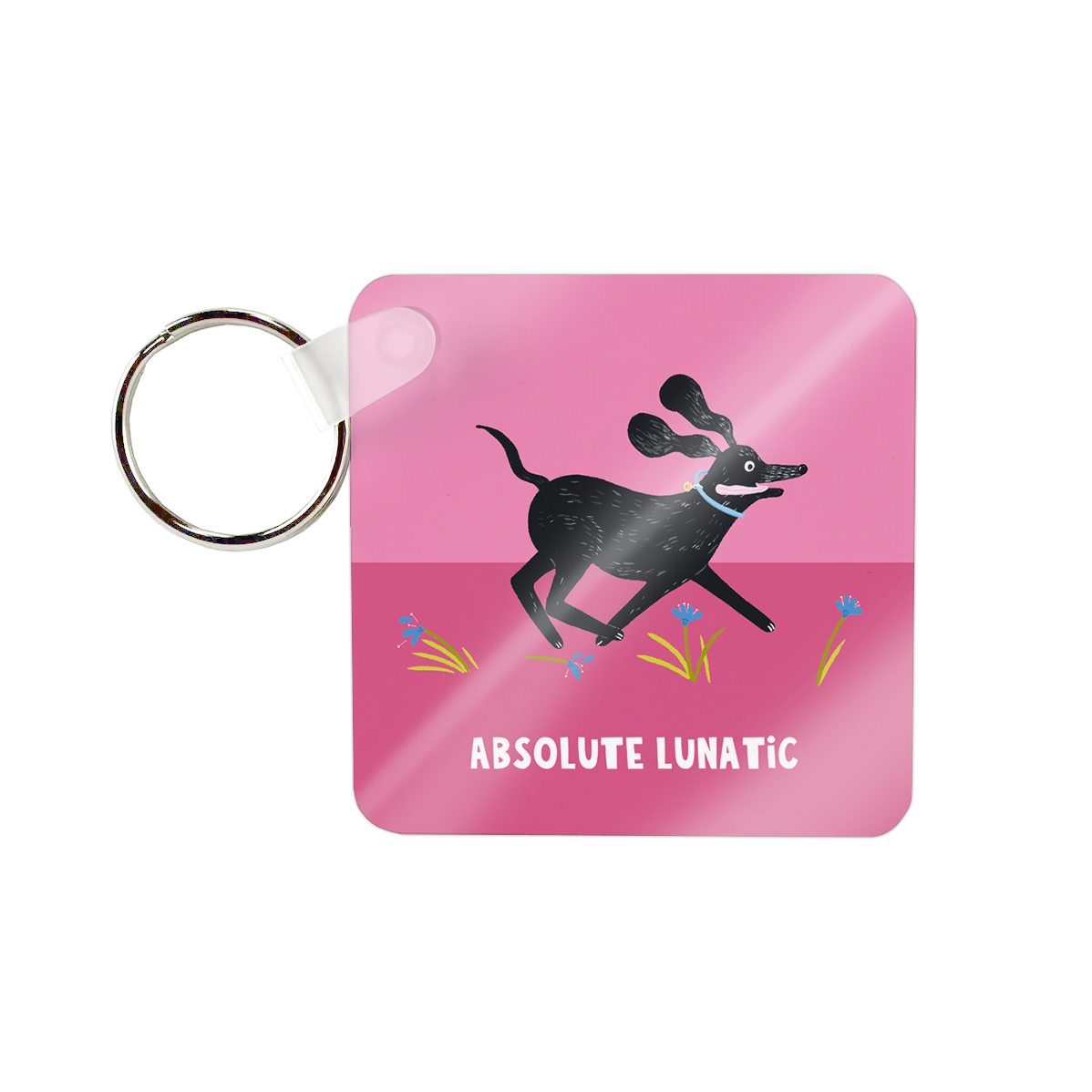 Absolute Lunatic Keyring