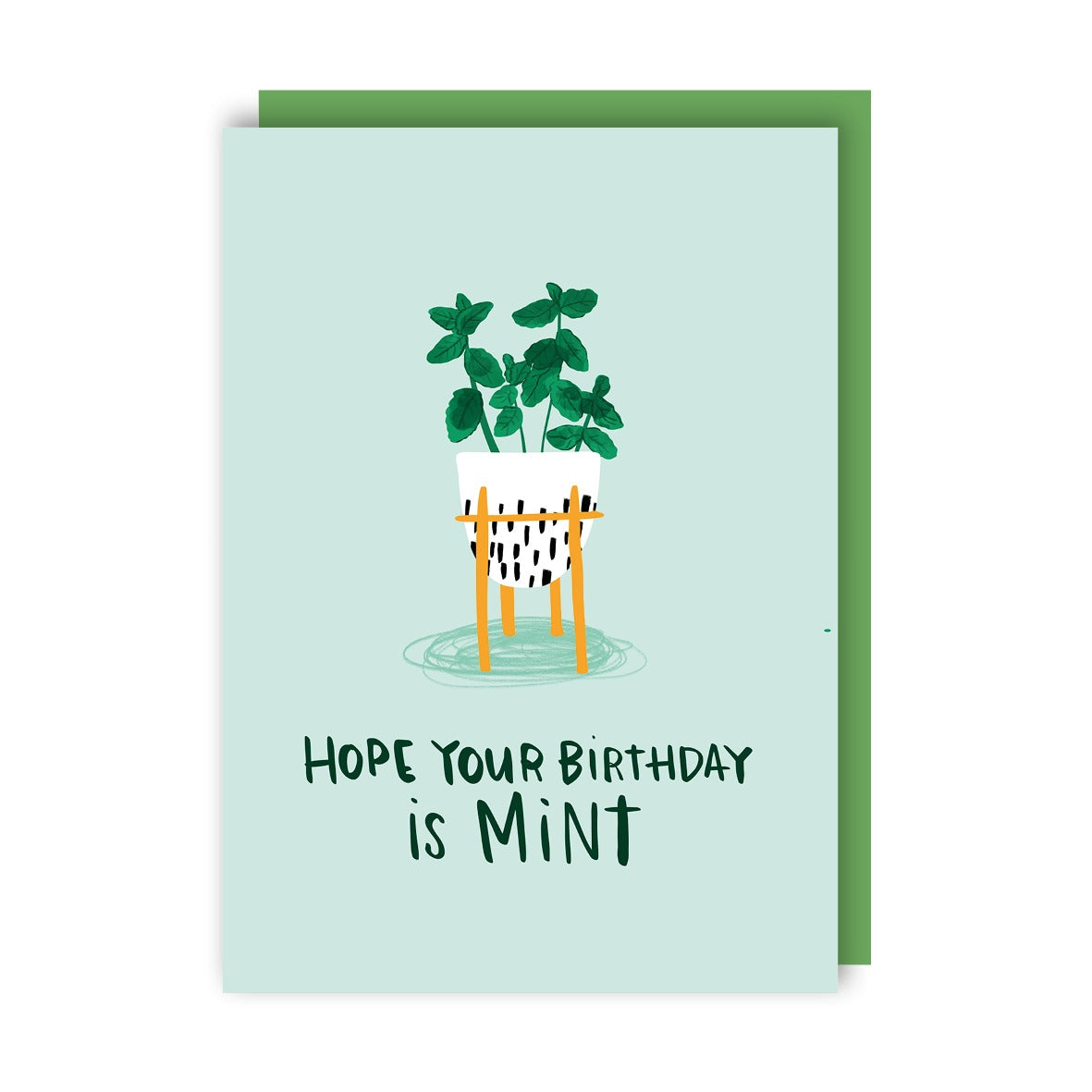 Mint Birthday Card