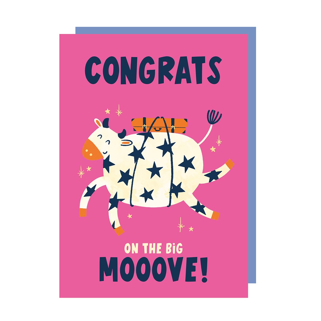 Congrats on the Moove New Home Card