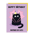 Mother Of Cats Birthday Card