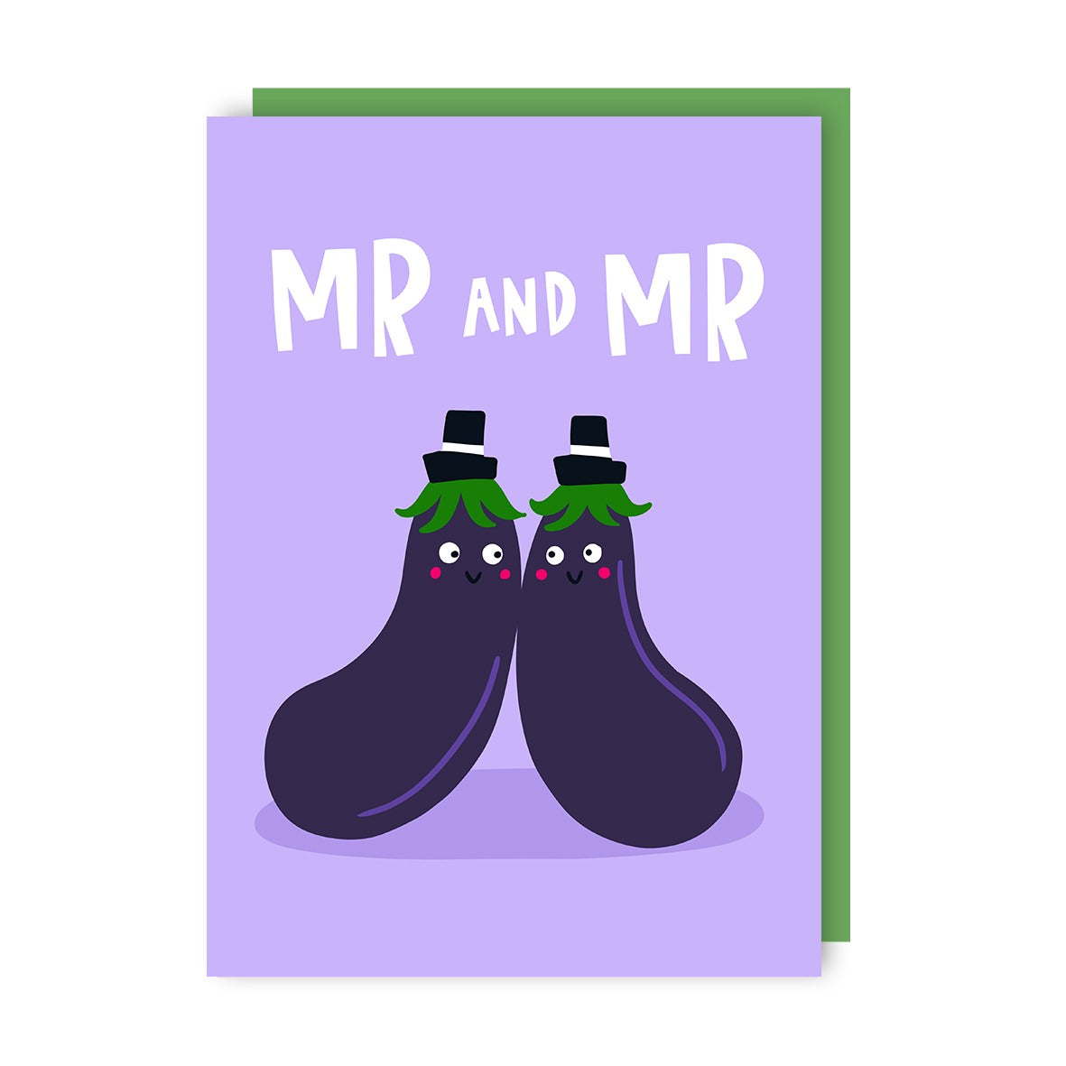 Mr and Mr Wedding Card
