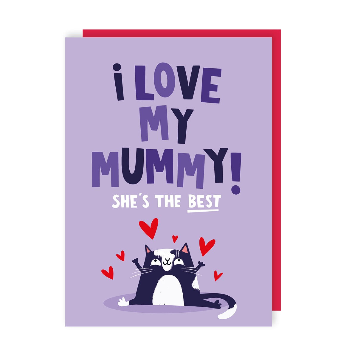 I Love My Mummy Mother's Day Card