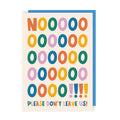 Please Don't Leave Leaving Card