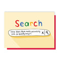 Internet Search Mother's Day Card