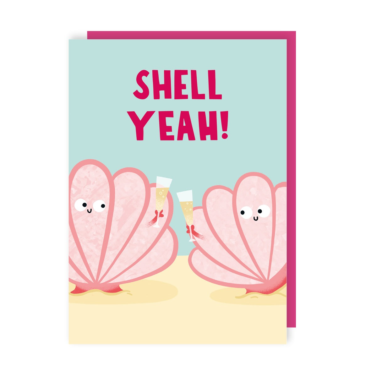 Shell Yeah Wedding Card