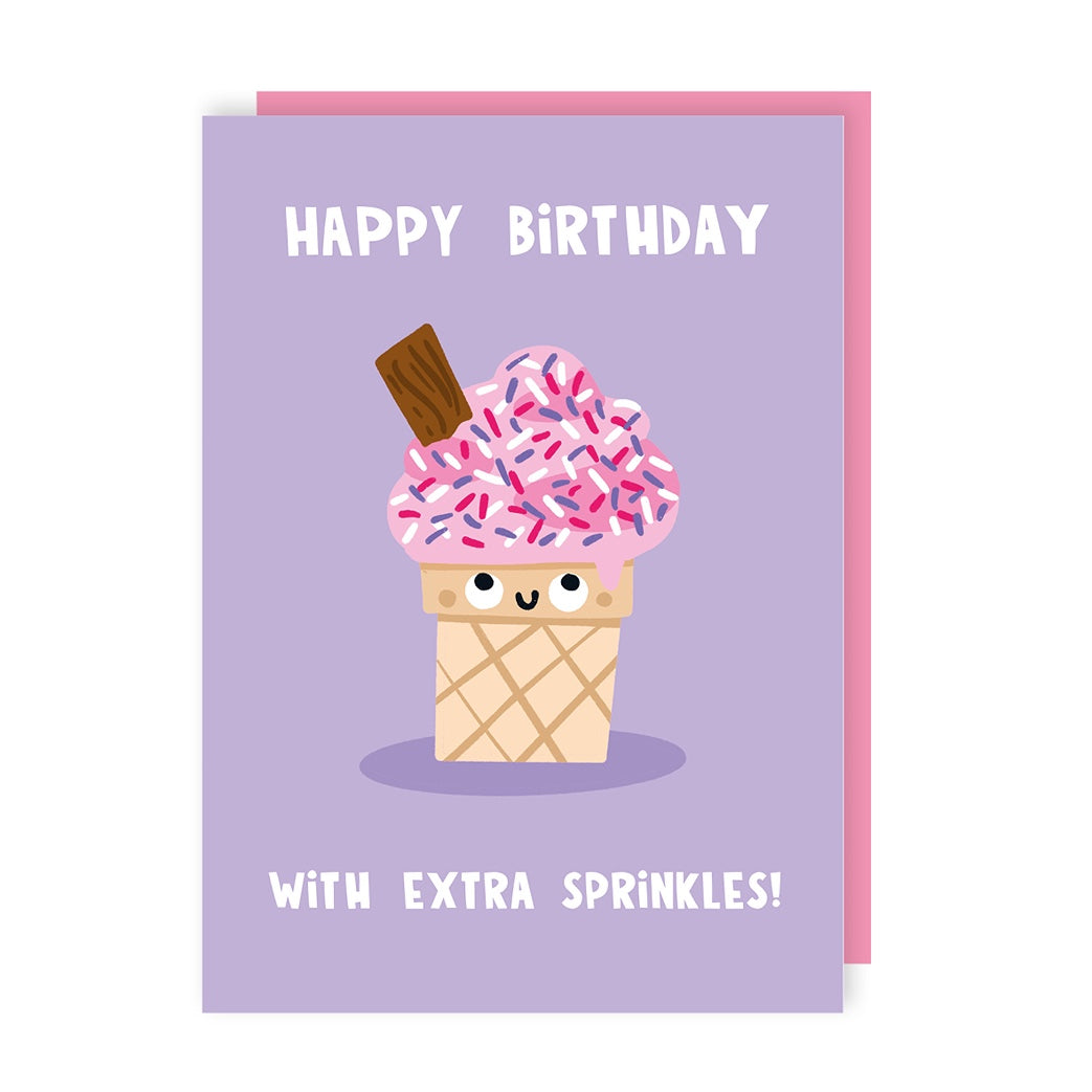 Sprinkles Birthday Card