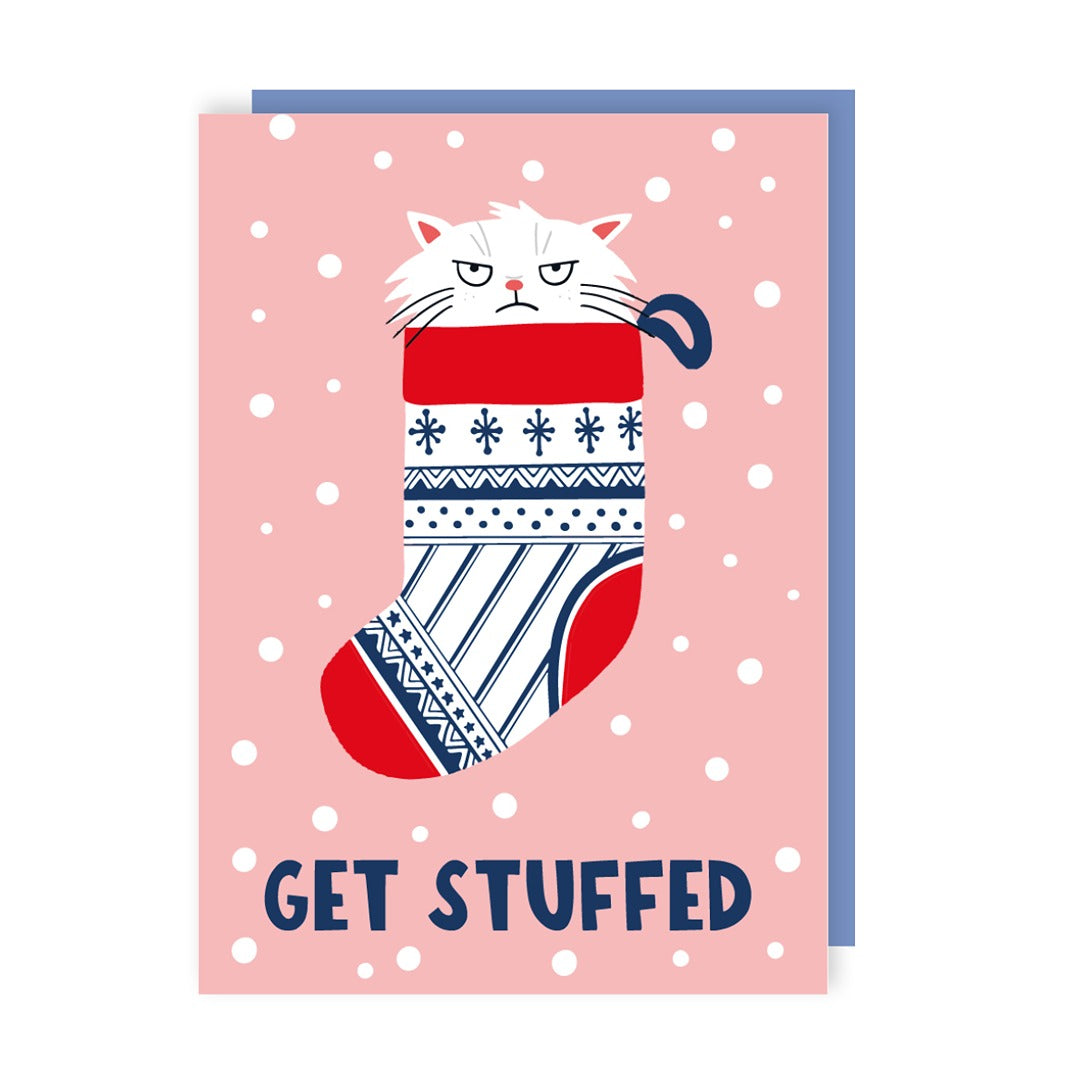 Get Stuffed Christmas Card
