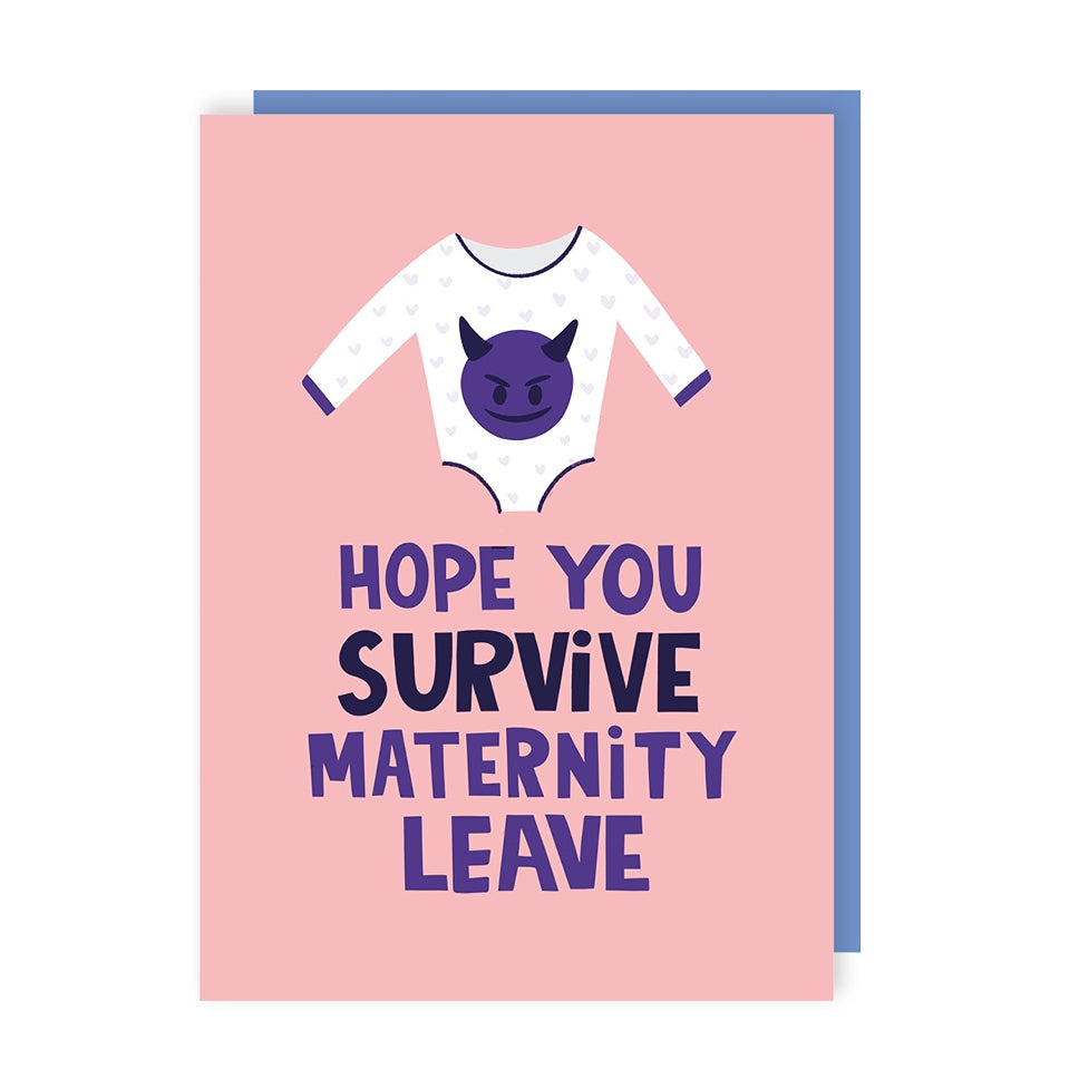 Survive New Baby Card
