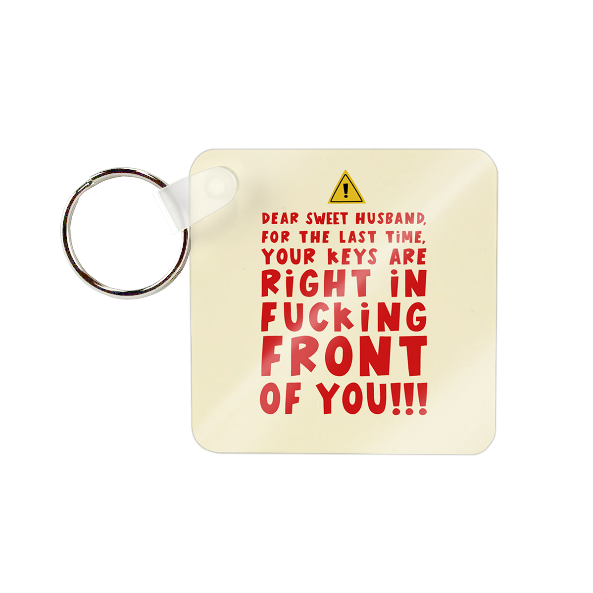 Dear Sweet Husband Keyring