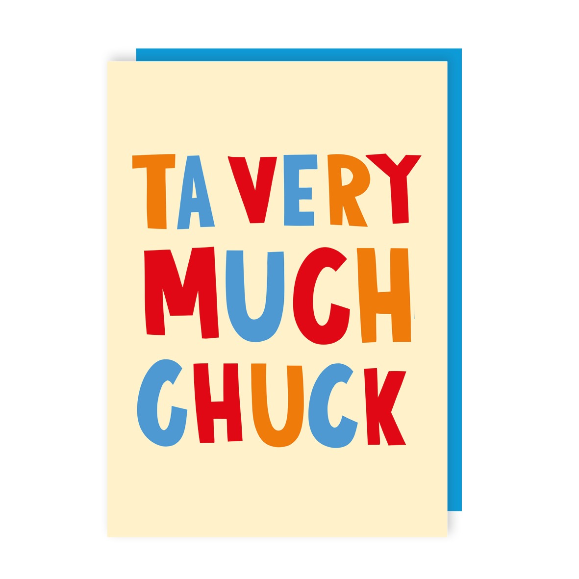 Ta Chuck Thank You Card