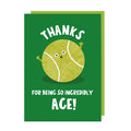 Tennis Ace Thank You Card