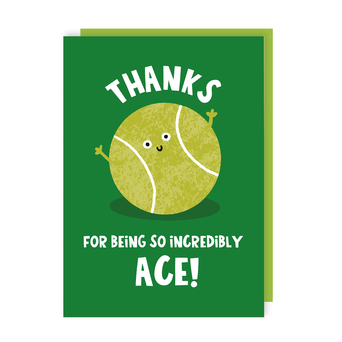 Tennis Ace Thank You Card