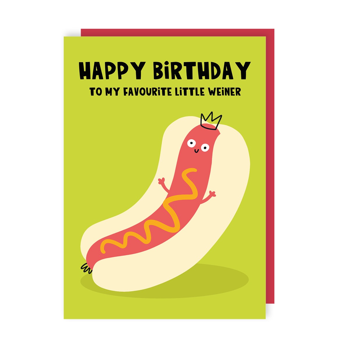 Weiner Birthday Card