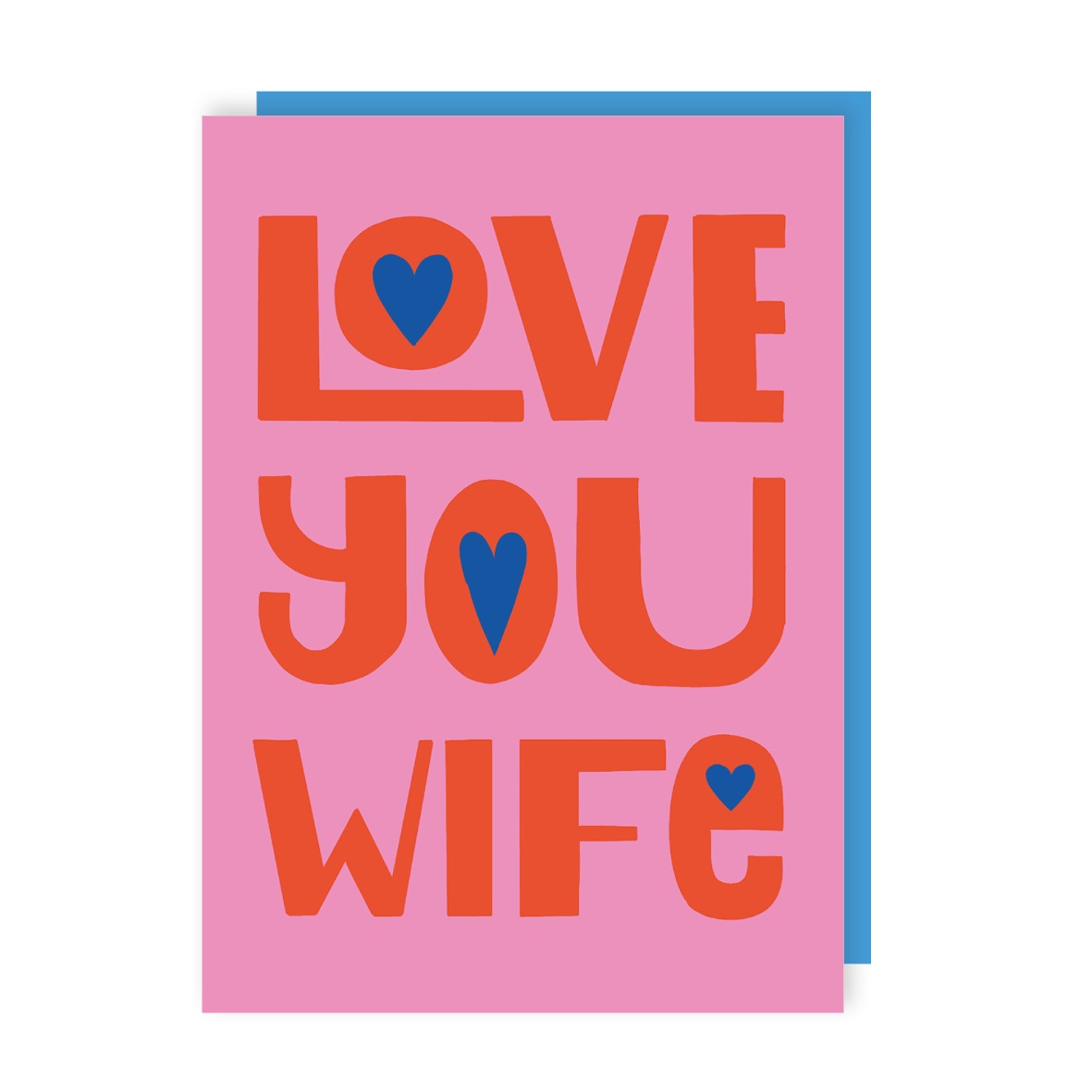 Love You Wife Love Card