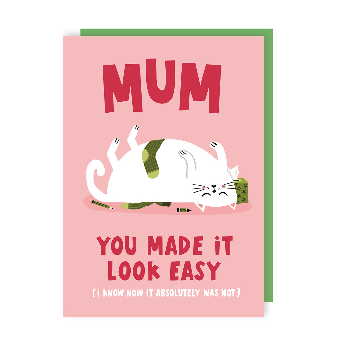 Mum You Made It Look Easy Mother's Day Card