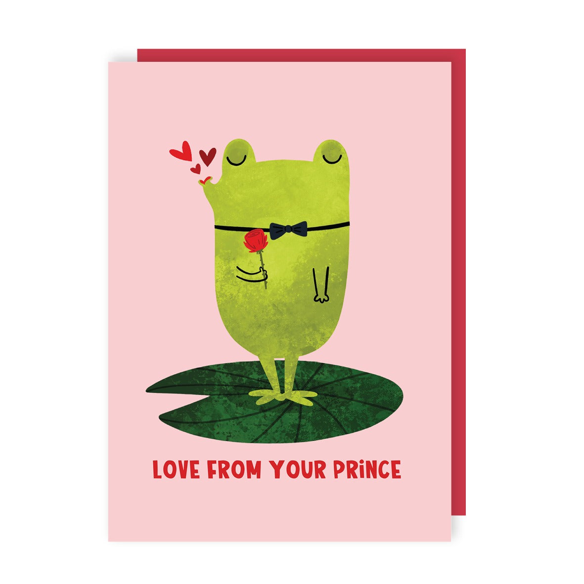 Your Prince Frog Love Card