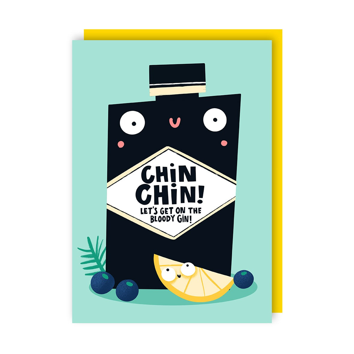 Chin Chin Gin Congratulations Card