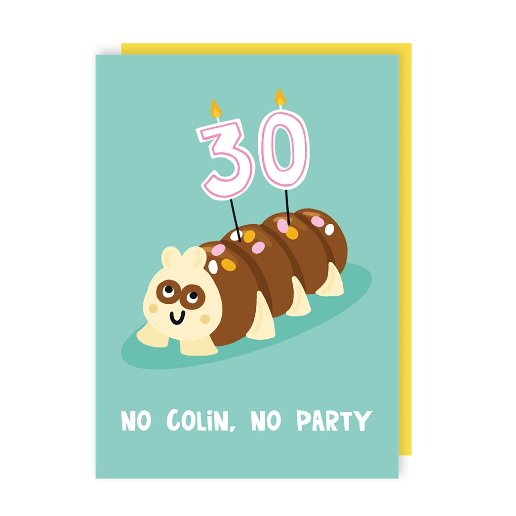 Colin 30th Birthday Card